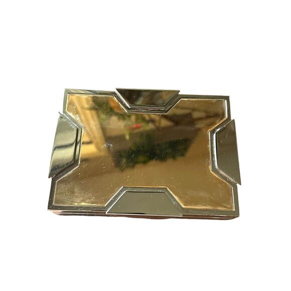 LEE SAVAGE Space Small Brass Clutch w‎ BOX - Picture 1 of 5